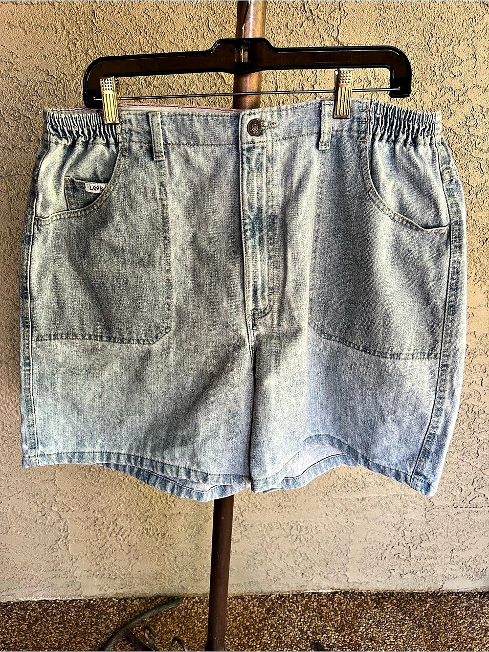 3 for $25 Vintage Lee Denim Flat Front Shorts Size 18M